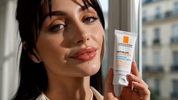 Cinematic luxury skincare commercial, photorealistic, 15 seconds, high-end beauty advertisement…