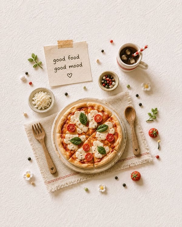 Create a charming handcrafted miniature food scene featuring [Food Dish] as the main focal point. A… prompt example