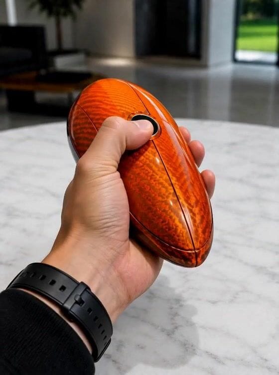 A hyper-realistic handheld POV video in portrait orientation with shallow depth of field, natur…