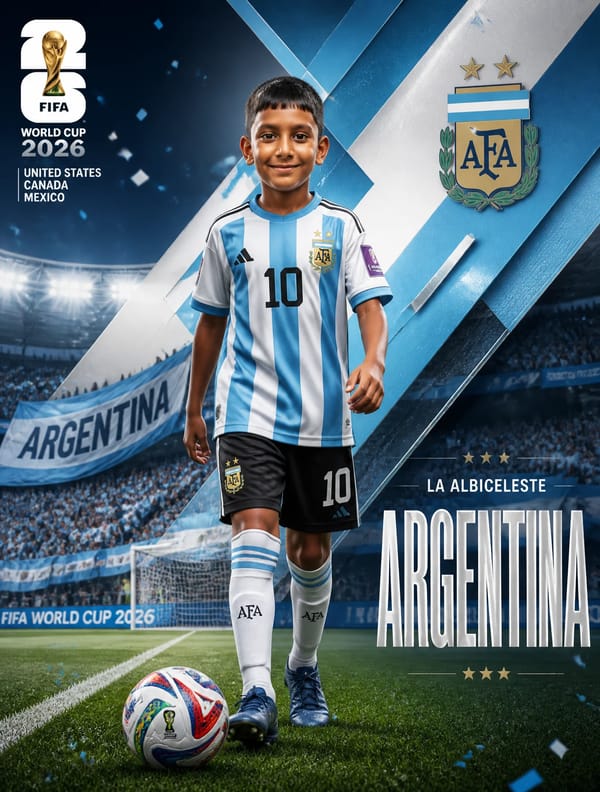 Argentina, large bold “Argentina prompt preview