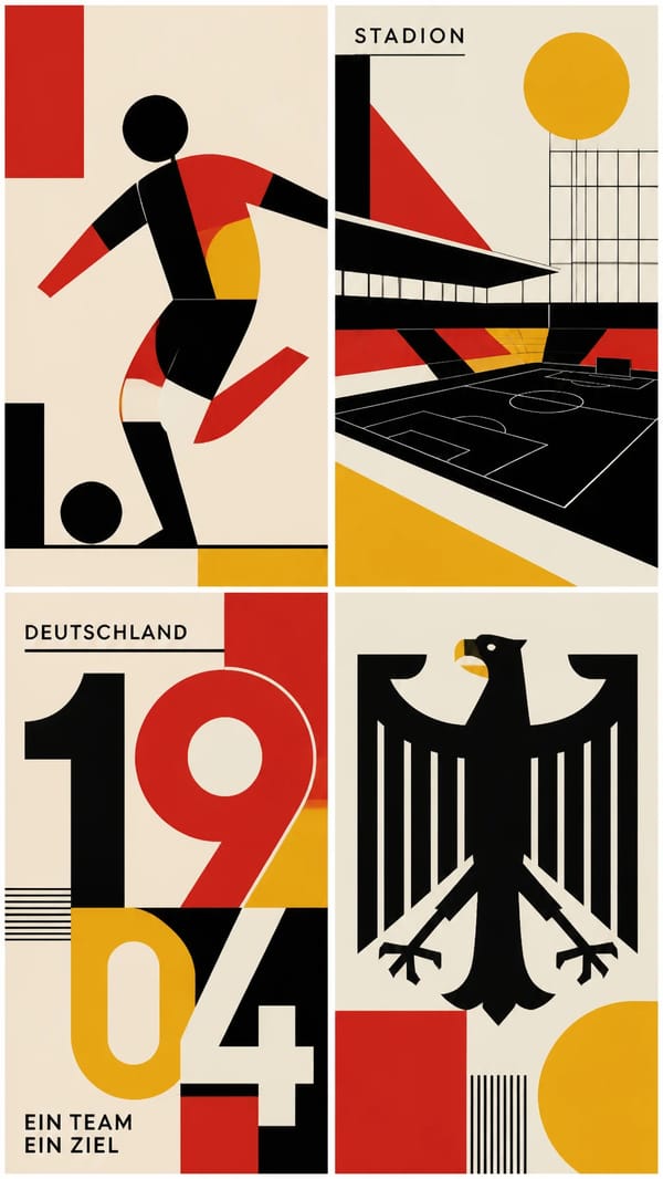 Germany – Minimalist Bauhaus Graphic Design prompt preview
