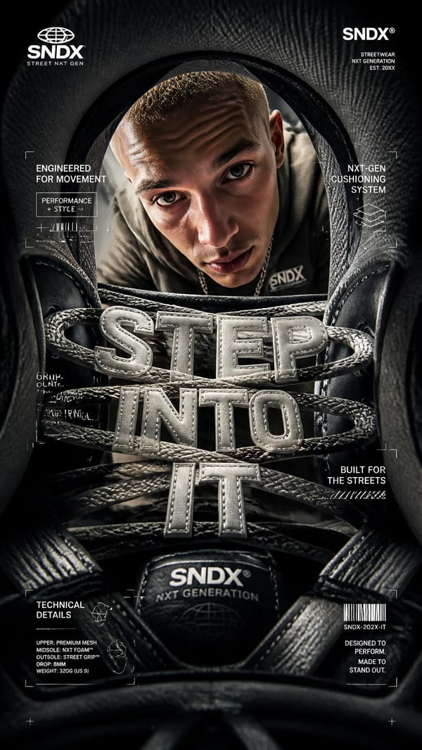 STEP INTO IT prompt preview