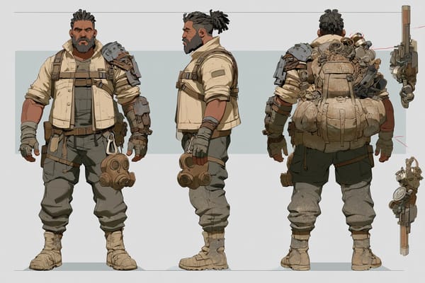 Character Design prompt example