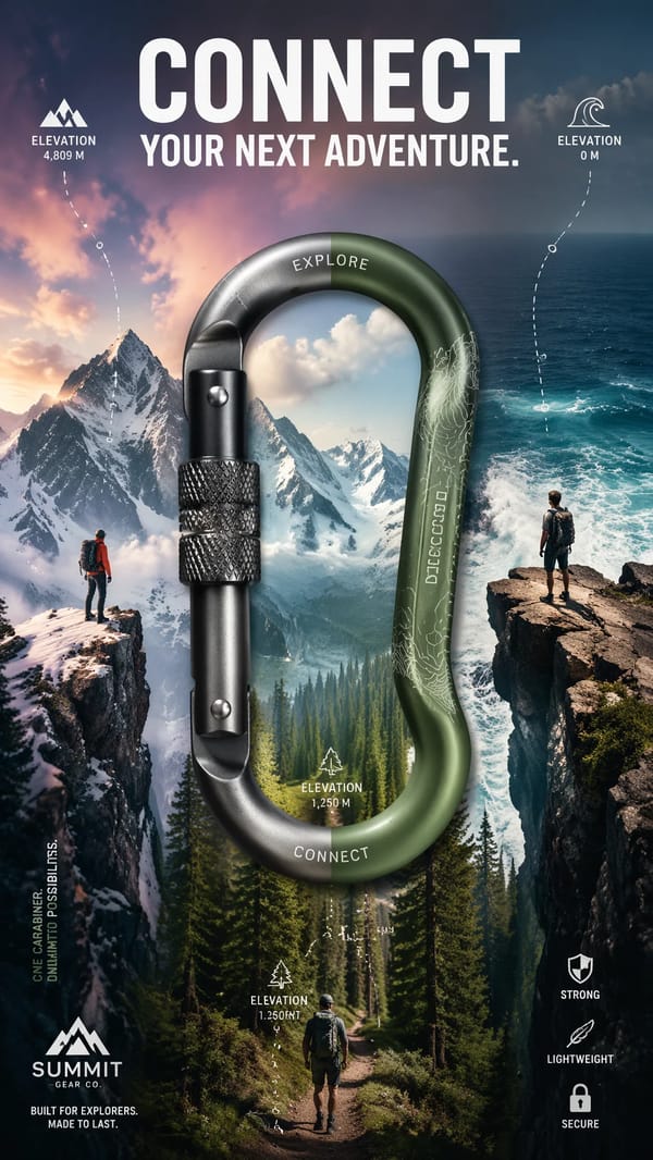 A premium 9:16 outdoor advertising poster.Main Subject: prompt preview