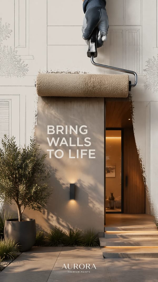 BRING WALLS TO LIFE prompt example