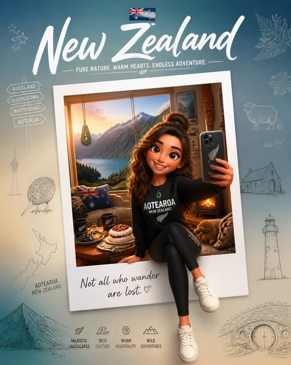 Create a premium collectible travel poster in prompt preview