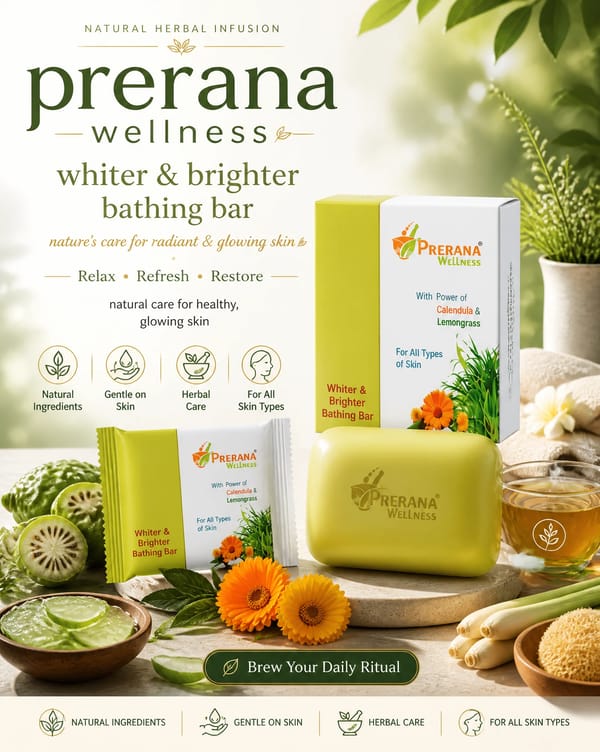 Create a premium wellness advertising poster for a wellness brand. Design it as a polished commerci… prompt example