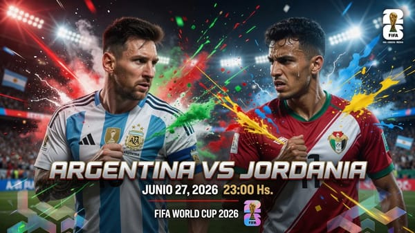 ARGENTINA VS JORDANIA prompt example