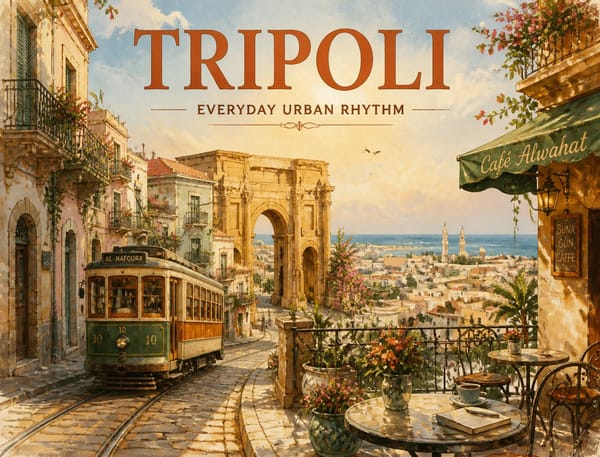 [CITY NAME] – Everyday Urban Rhythm prompt example
