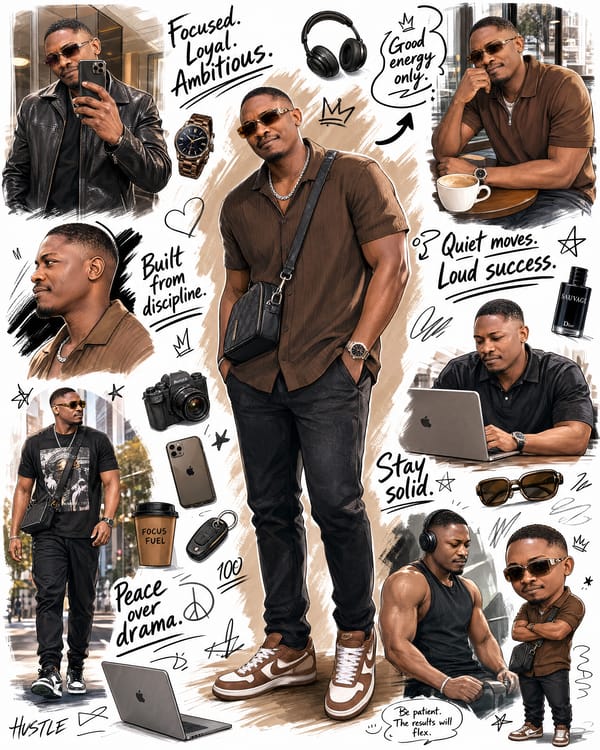 Focused. Loyal. Ambitious. prompt preview
