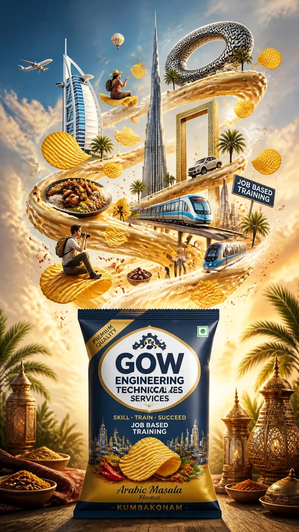 Ultra-detailed premium travel-food advertisement poster for [dubai], vertical composition, insp…