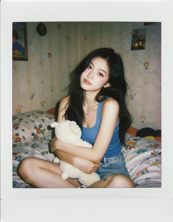Shot with an authentic Instax Mini photo but with NO visible white border. Soft built-in Instax…
