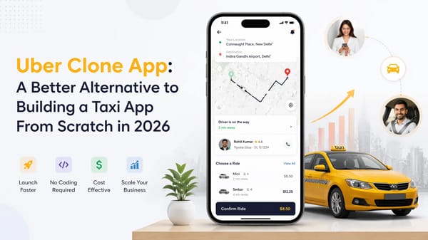 Uber Clone App: A Better Alternative to Building a Taxi App From Scratch in 2026 prompt example