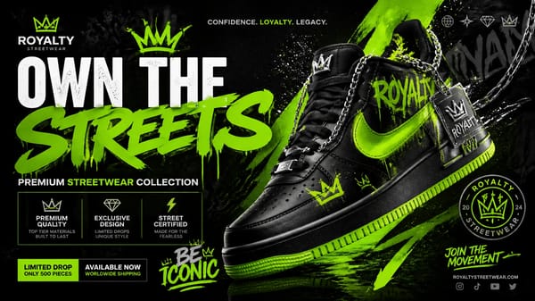 UNIVERSAL DESIGN PROMPTCreate a premium professional design in the visual identity of a bold lu…