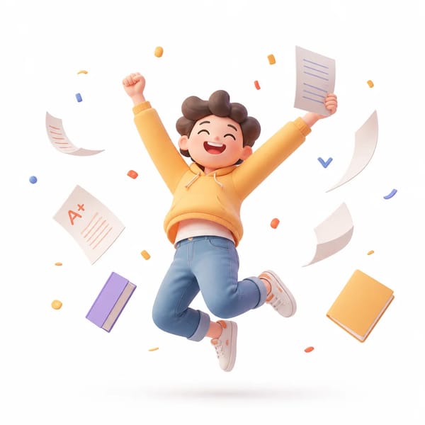 ["a 3D style celebration icon with flying papers, white background, light skeuomorphism, UI des…