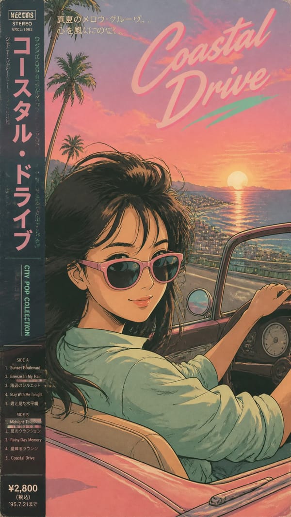use [image1] to create a vintage 1990s anime style illustration reminiscent of a classic city-p…